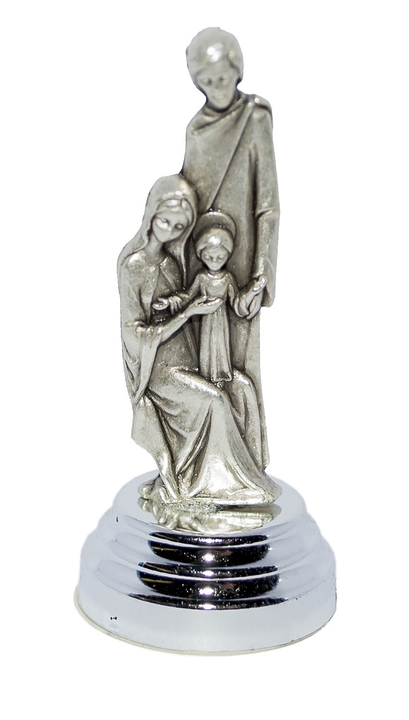 Ministatue aimant Ste Famille - métal (55x20mm)