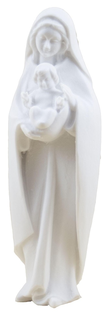Marie enfant  - résine/blanche - 10 cm