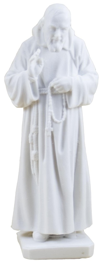 Padre pio  - kunsthars/wit - 14*5cm