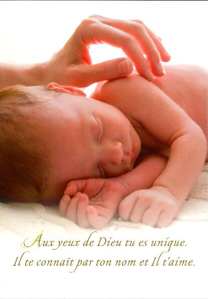 Carte simple - 10x15cm - Aux yeux de Dieu...