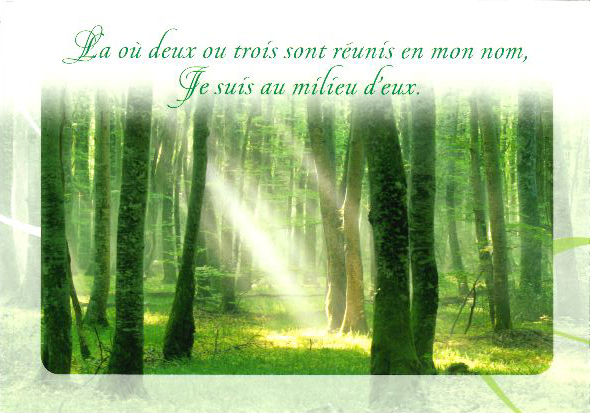 Carte simple - 10x15cm - La ou deux ou trois...