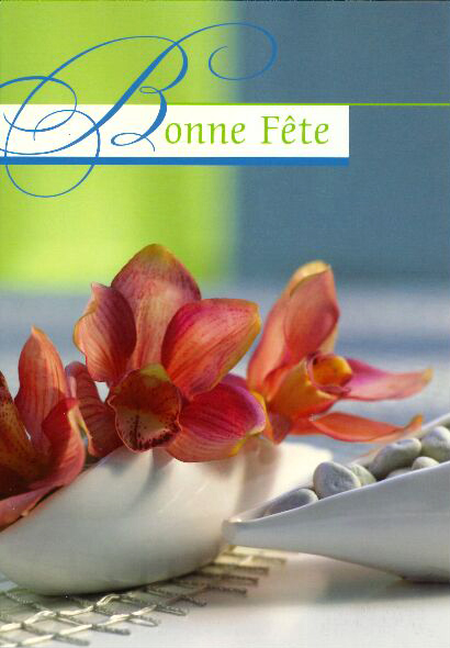 Carte simple - 10x15cm - Bonne Fête