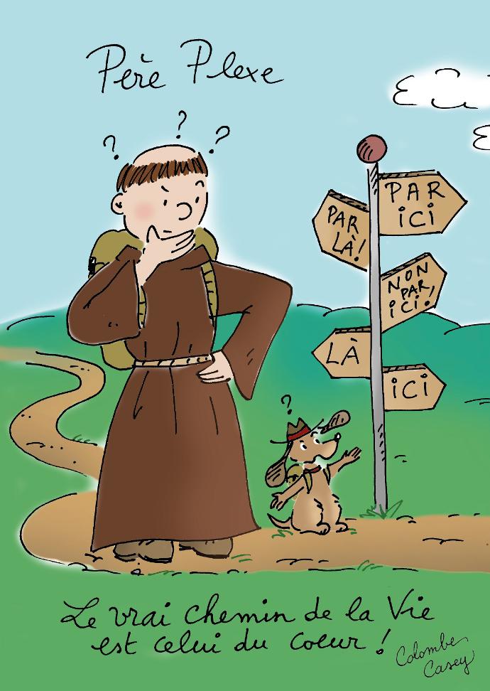 Carte simple 'Moineaux' - 10,5x15cm - Père Plexe