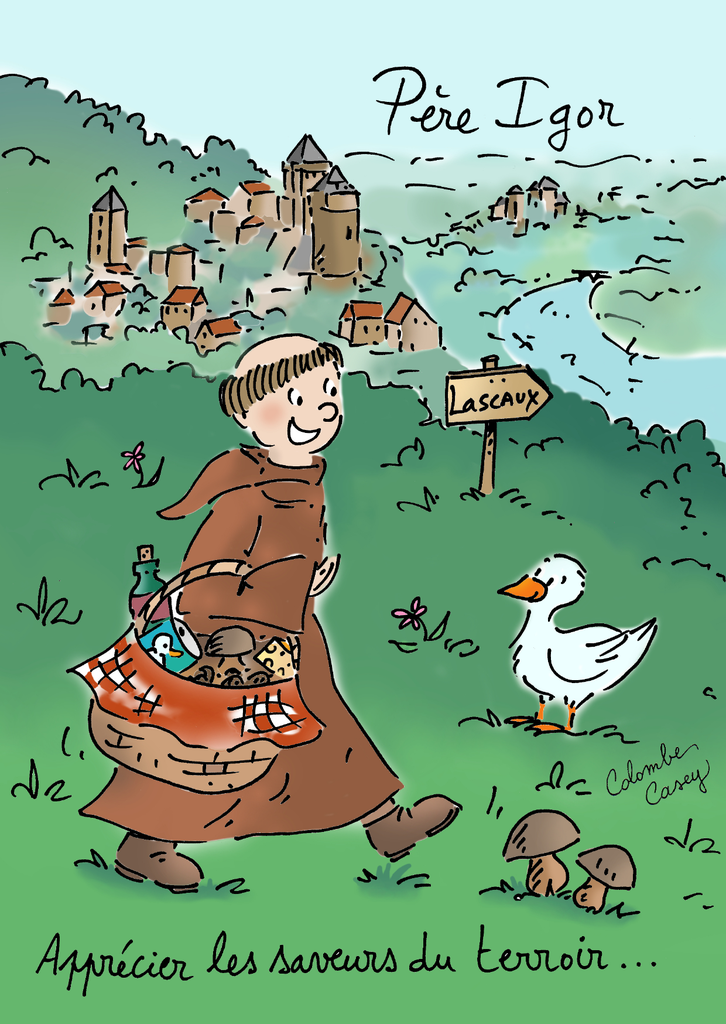 Kaart 'Moineaux' - 10,5x15cm - Père Igord