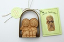Engel Droompaar terracotta/Frans