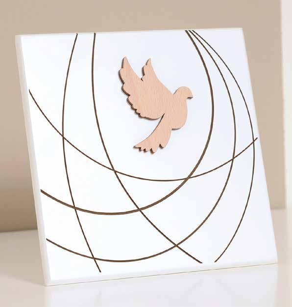 CADRE COLOMBE 14*14CM