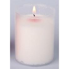 Cierge de dévotion - ca 24h/blanc