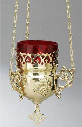 Eternal light lamp polished - 15cm