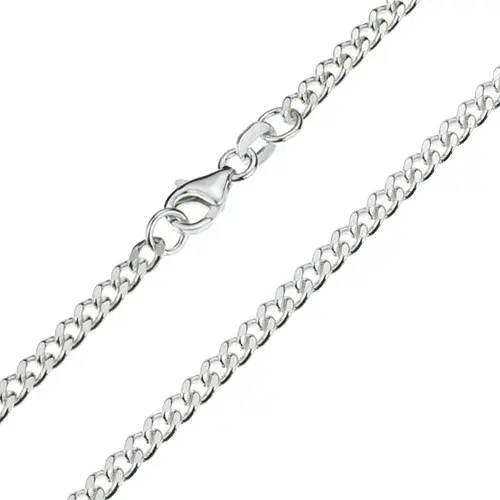 Chaîne gourmet - argent 925 (55cm)