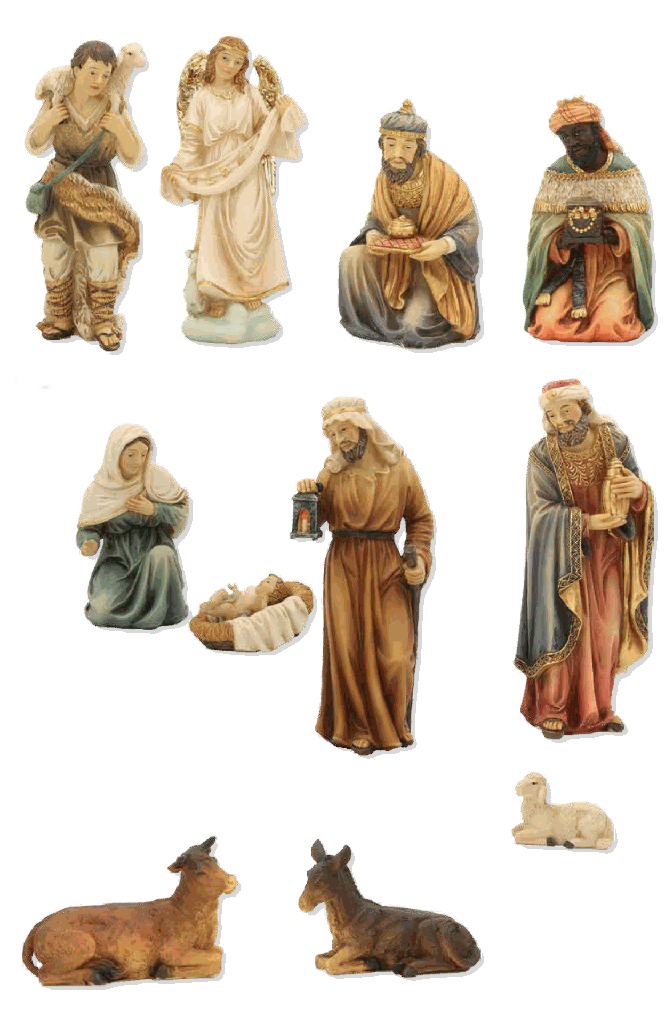 Krippenfiguren orientalisch - H 24cm