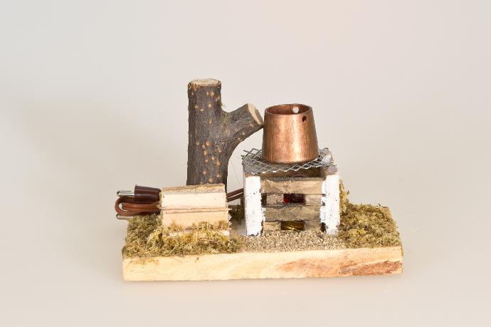 Feu … cuire/petit - 7x4x5cm