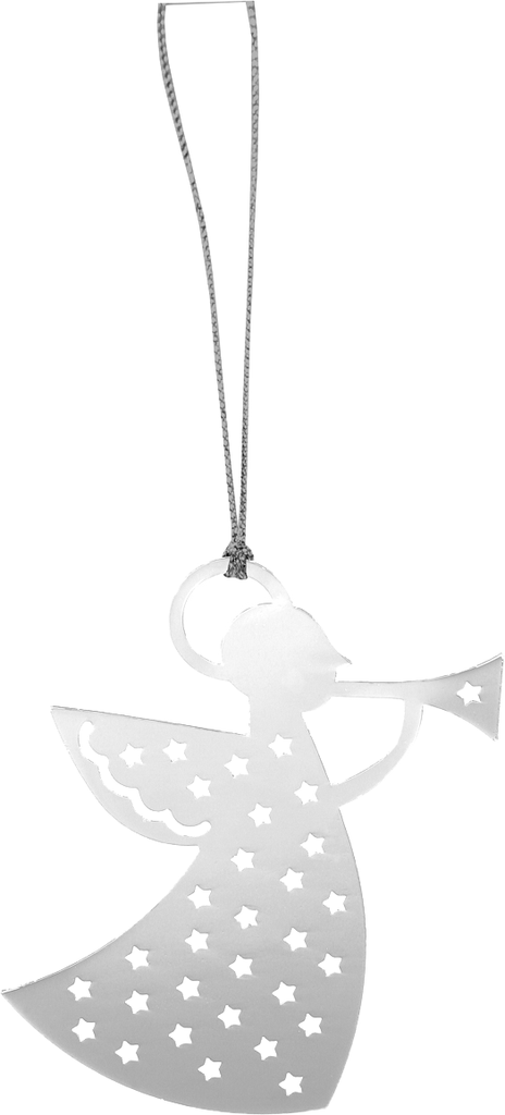 Deco pendentif Ange/métal - 5x9cm