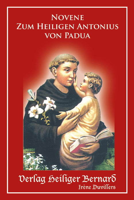 Livret Novene zum Heiligen Antonius