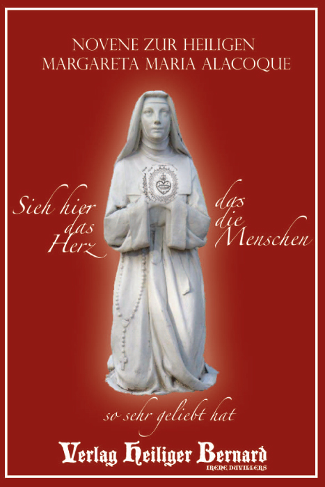 Livret Novene zur Heiligen Margareta Maria Alacoque