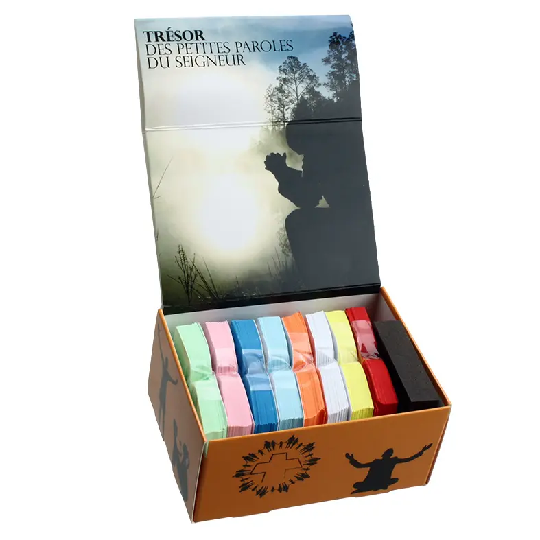 Trésor des petites paroles du Seign eur - 376 versets Bibliques - FR/AN