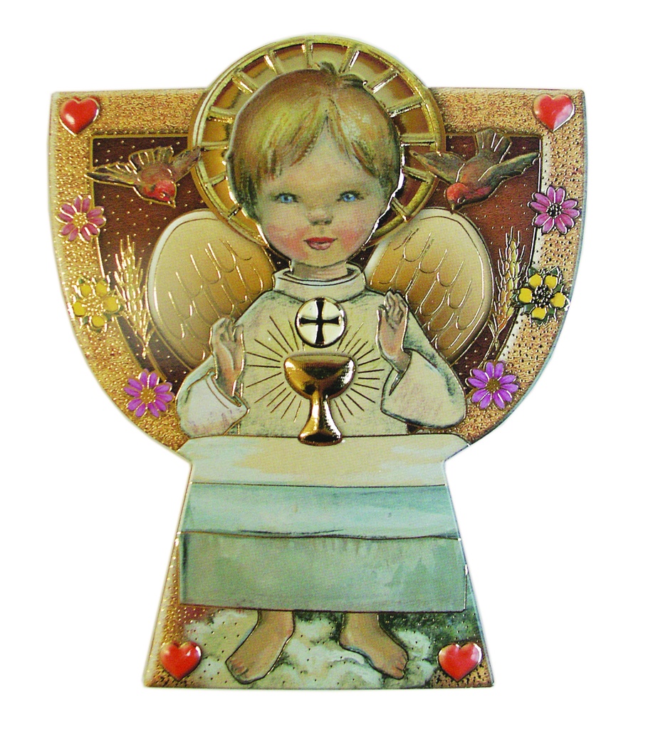 Croix murale - 'Communion' (100x120mm)