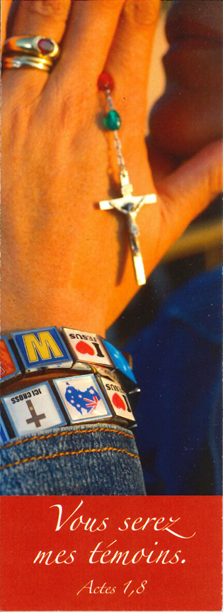 Signet communion - 5,5x15cm Vous serez mes...