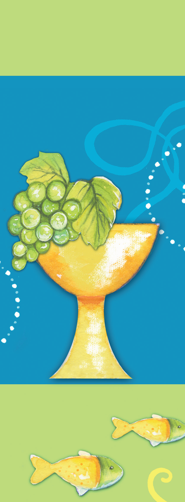 Signet communion - 5,5/15cm Jésus me conduit...