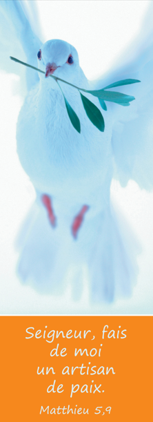 Signet communion - 5,5/15cm Seigneur, fais de moi...