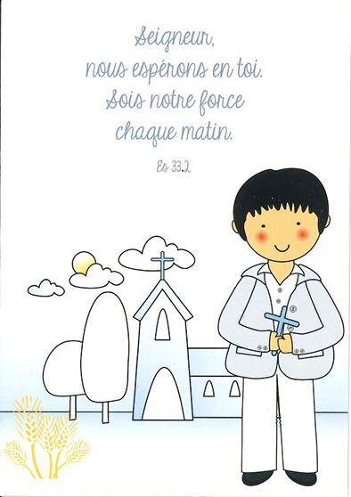Signet communion - 7x10cm Seigneur; nous espérons...