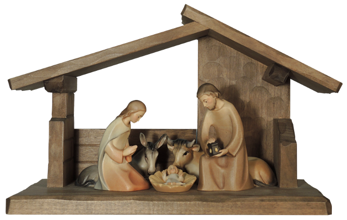 Etable en bois démontable - 18x34x16cm