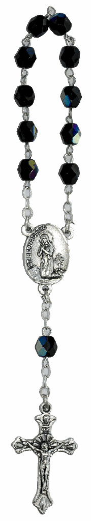 Tientje - immitatie kristalparel - scarabee (⌀ 6mm)