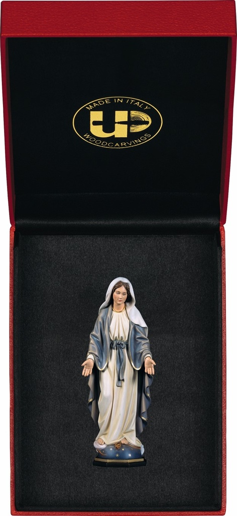STATUETTE BOIS VIERGE MIRACULEAUSE 8CM