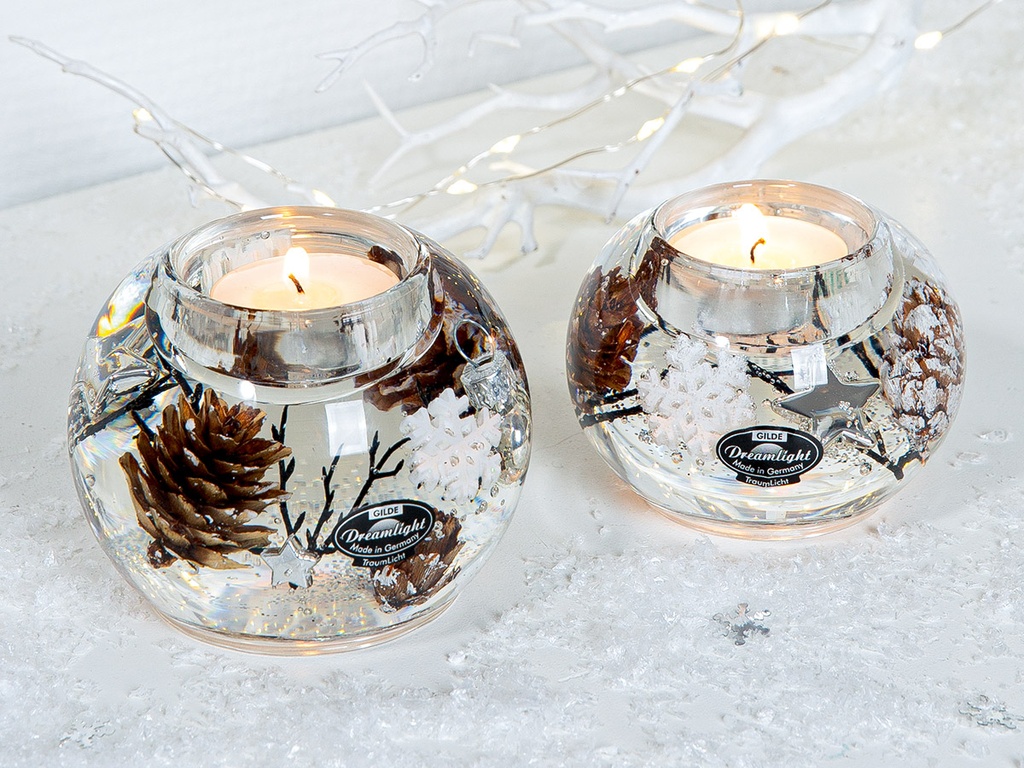 'Dreamlight' Winter Story  - glas assorti/9cm