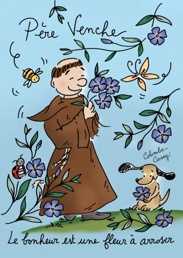 Magneet - 55x80mm - Père Venche ...