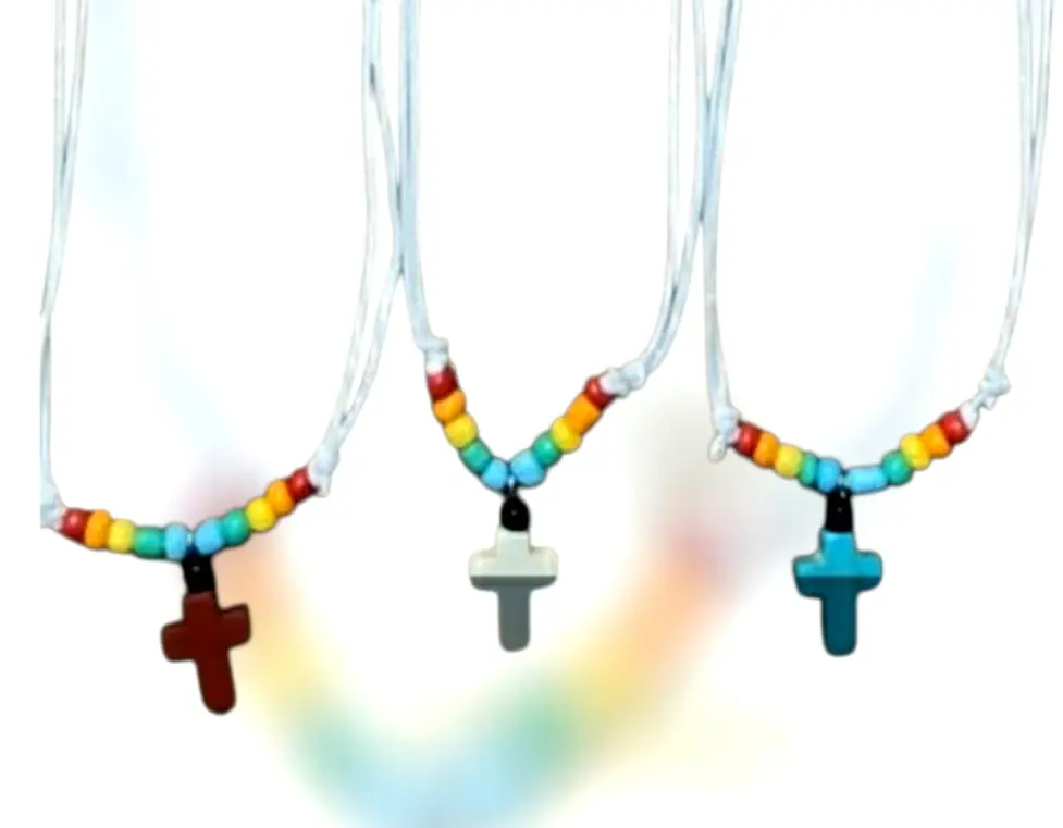 Necklace - Cross - different color