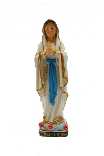 [BLD-80LOU12] Beeld Lourdes - polystone - 12cm