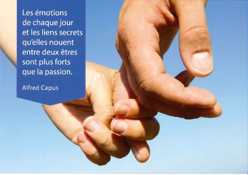 [CRT-21CS203] Carte simple - 10x15cm - Les émotions de chaque...