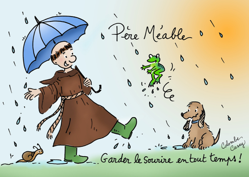 [CRT-31MOCS004] Kaart 'Moineaux' - 10,5x15cm - Père Méable ...