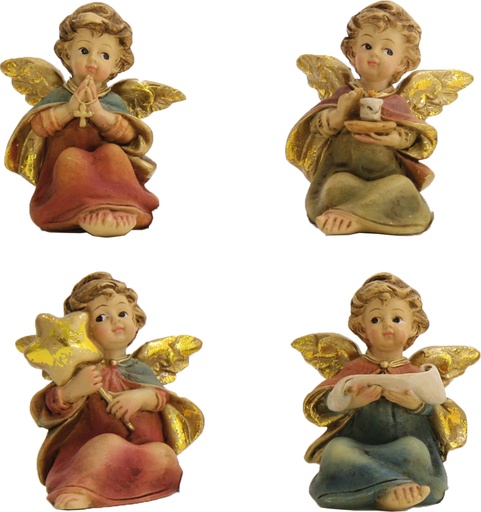 [ENG-47E806] Engel Zittend - 5,1 cm