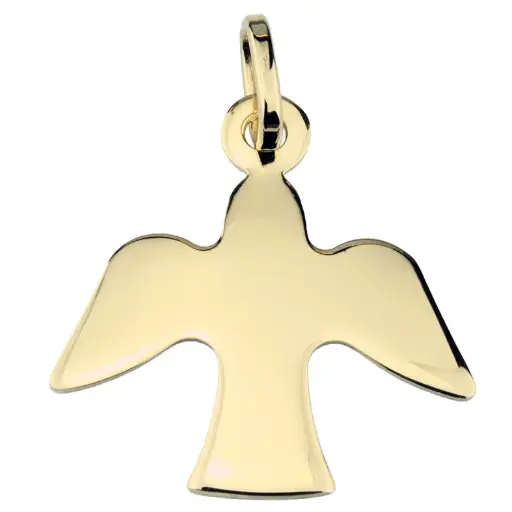 [HKP-10DF224] Pendant Pigeon - gold plated 3MC