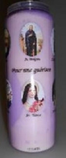 [KAA-20NVVIGUE] Noveenkaars/violette - 'Pour une guérison...'