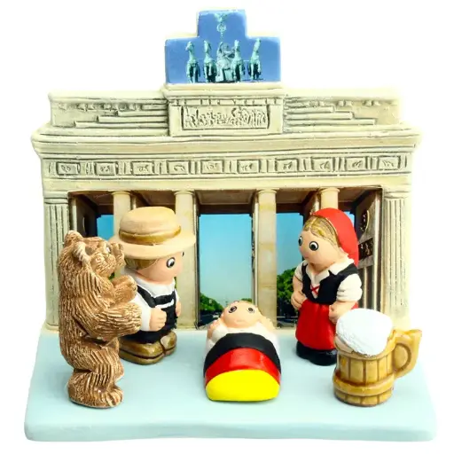 [KGR-85BER] Kerstgroepje "Berlijn - 7x9cm