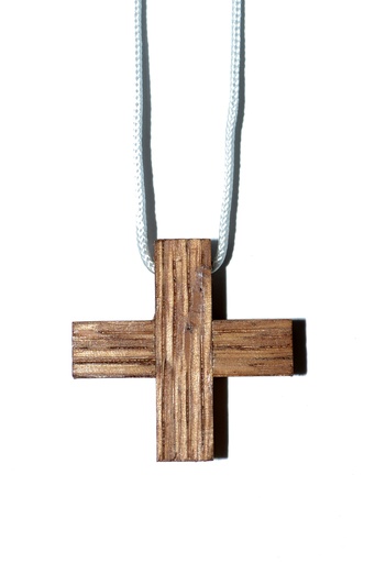 [KOK-31N6] Croix sur cordon (33x33mm)