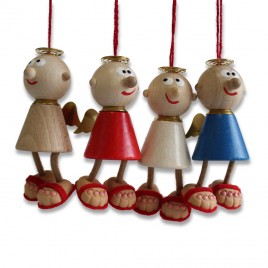 [WBG-01CHR01FR] Compagnon de route 'Christo' - bois/fait main - texte FR