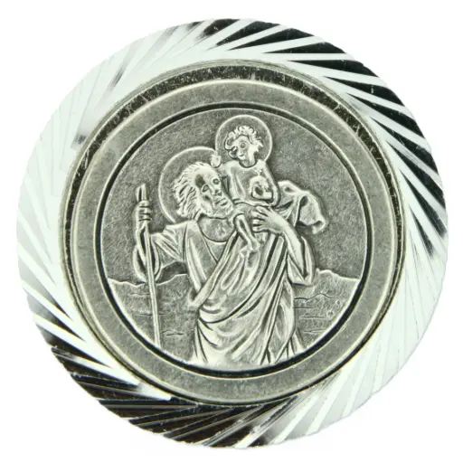 [ATM-35KRI9024] Magnet St Christophe (Ø33mm)