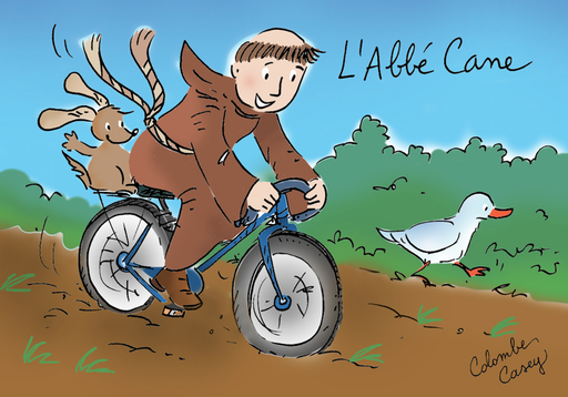 [CRT-31MOCS025] Carte simple 'Moineaux' - 10,5x15cm - L'Abbé Cane