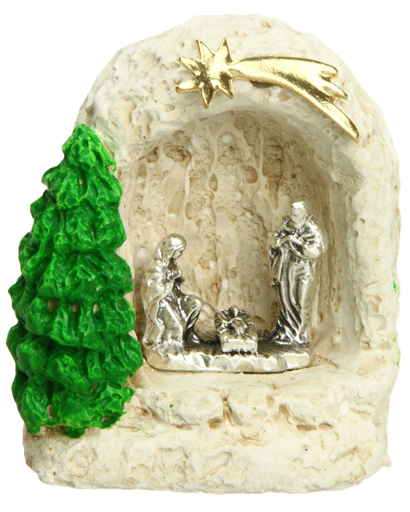 [KGR-35M008] Nativité en résine (40x45mm)