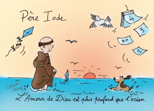 [ATM-04MO017] Frigomagnete - 55x80mm - Père Iode ...