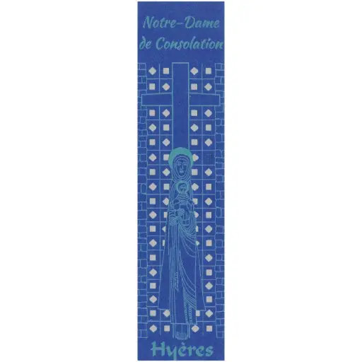 [PDO-00MPL979] Bladwijzer gelaserd - Notre Dame de Consolation/Hyères - assorti (52,5x210mm)