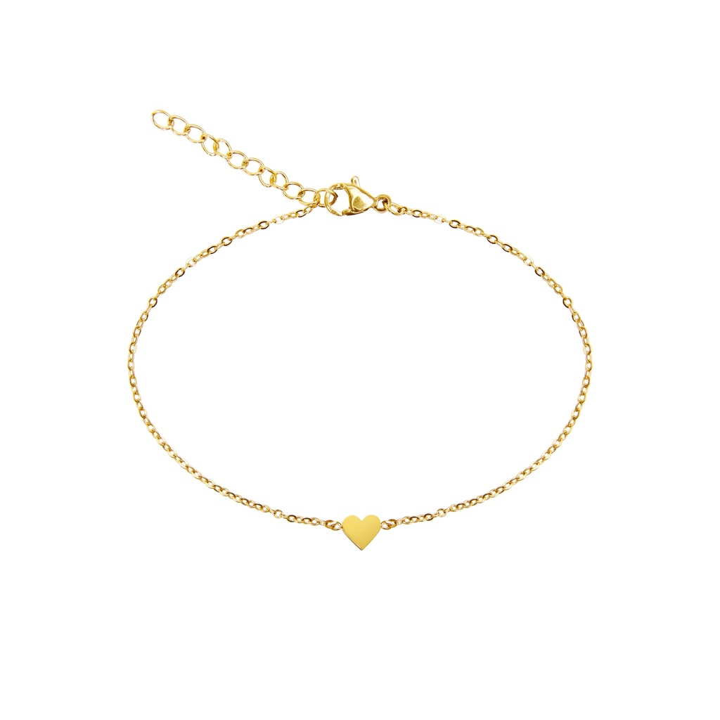 Armband/Hartje PO - "Love it"- Collection" (17+3cm)