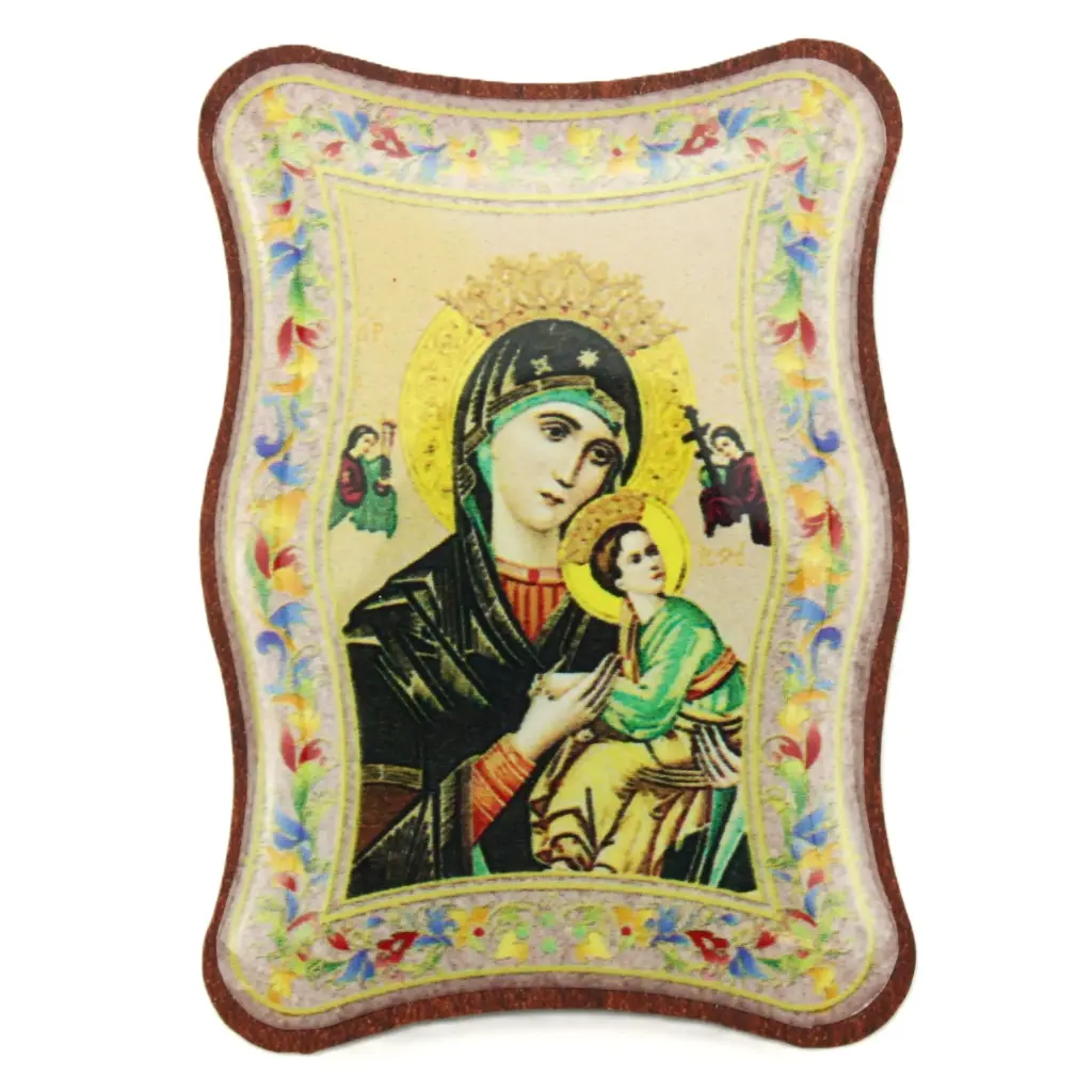 Automagneet rechthoek - OLV Altijddurende Bijstand (48x35mm)