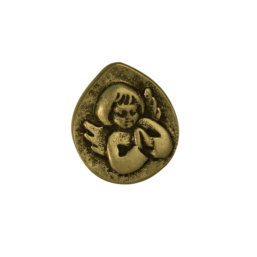 Frigomagneet Beschermengel (40mm,bronskleur)