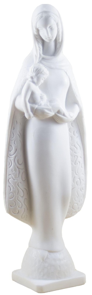 Madonna  - kunsthars/wit - 25 cm