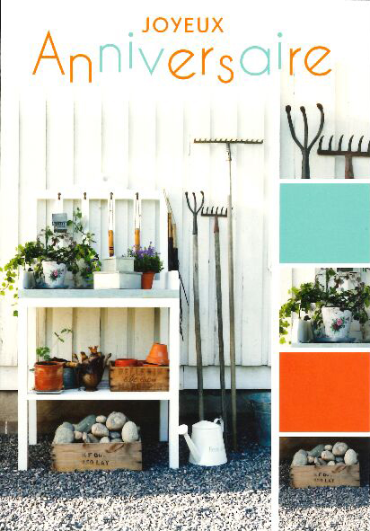 Carte simple - 10x15cm - Joyeux Anniversaire