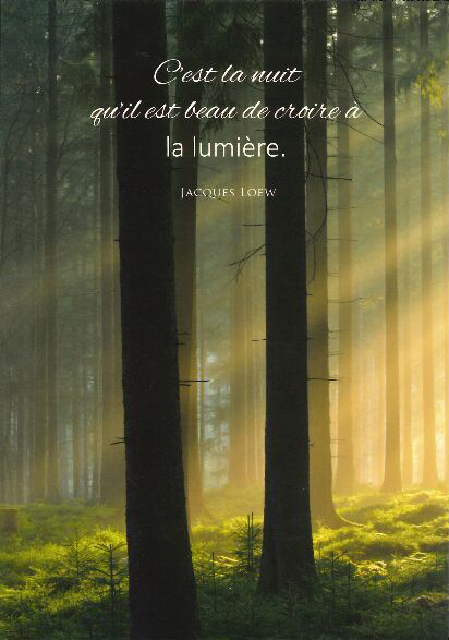 Kaart - 10x15cm - C'est la nuit qu'il est...